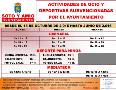 Actividades de ocio y deporte