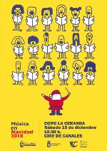 CARTEL CORO DE NAVIDAD