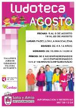 CARTEL LUDOTECAS AGOSTO 2019