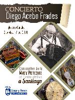 CARTEL CONCIERTO DE DIEGO ACEBO FRADES
