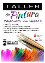 CARTEL TALLER DE PINTURA